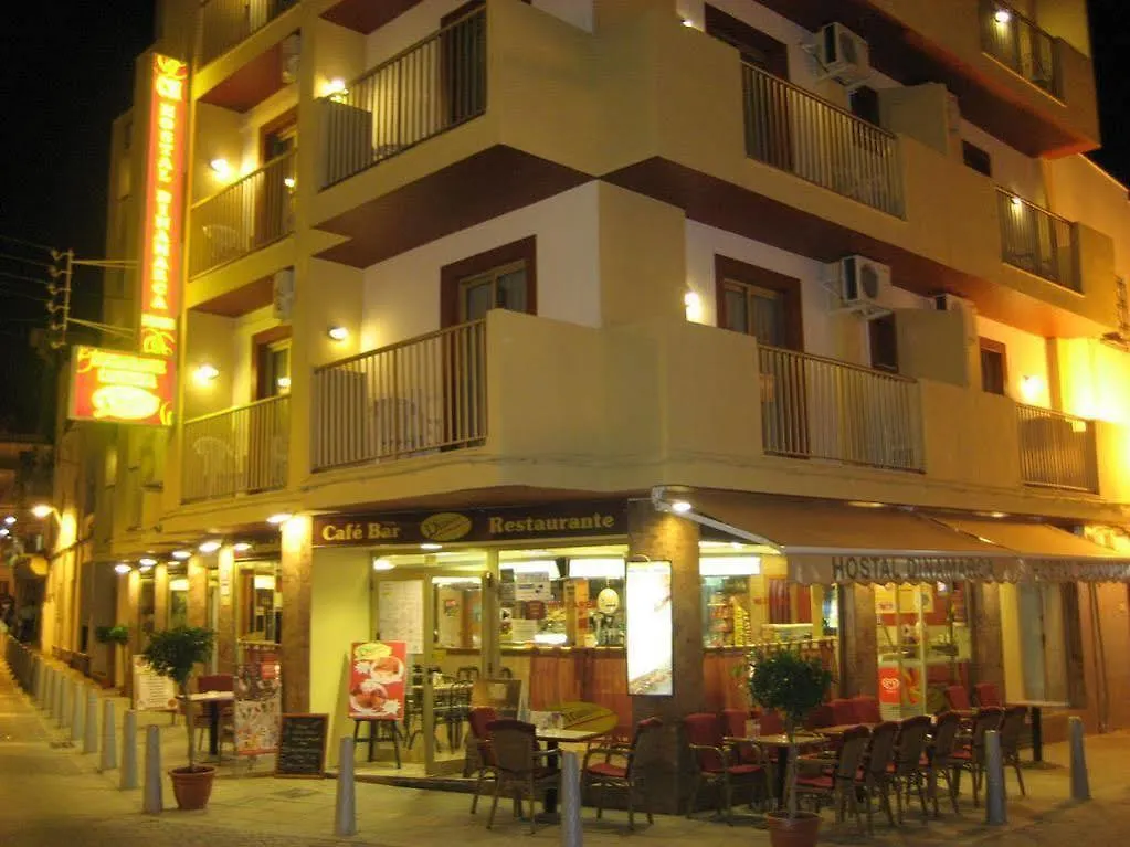 בית הארחה Sant Antoni de Portmany Hostal Dinamarca
